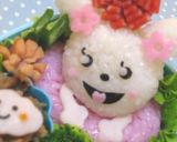 かにカマでちょっと豪華なお花の作り方＊作り方10写真