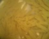 ガーリッククリームチーズパスタ作り方1写真