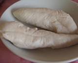 鶏ささみと揚げ大葉の素麺作り方1写真