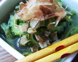 冷え②♥ゴーヤの旨塩中華スープ浸し作り方6写真