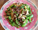 ワオ!!ピーマンと獅子唐の肉味噌炒め!!作り方8写真