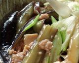 茄子の中華風炒め：下茹で方法に注目！作り方14写真