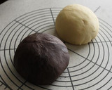 市松模様？欲張り２色の～ちぎりパン♬♩♫作り方1写真
