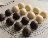 市松模様？欲張り２色の～ちぎりパン♬♩♫作り方3写真