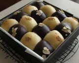 市松模様？欲張り２色の～ちぎりパン♬♩♫作り方8写真