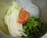 タイ料理鶏肉の春雨サラダ（ヤムウンセン）作り方3写真