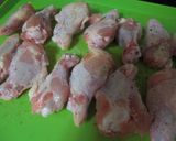 我が家の骨付きチキンカレ～☆作り方1写真