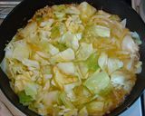 簡単★たっぷりキャベツとひき肉のカレー作り方6写真