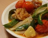 時短☆豚肉柔らかさっぱり酢豚風うま煮作り方8写真