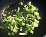 とろ～り卵とチンゲン菜のあんかけ丼作り方1写真