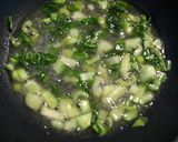 とろ～り卵とチンゲン菜のあんかけ丼作り方3写真