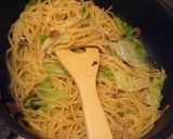 キャベツと干しエビの和風ペペロンチーノ作り方3写真