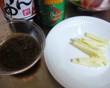 たこのバルサミコ酢ドレッシングサラダ作り方3写真