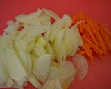 アメリカで作る★給食風の★カレー南蛮作り方2写真