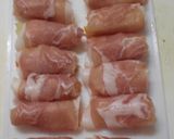 人参とじゃがいもの豚肉巻き作り方8写真