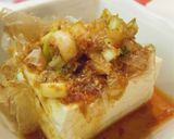 ピリ辛豆板醤ネギやっこ♬作り方4写真