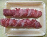 牛肉のごぼう巻き作り方1写真