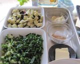 夏野菜のスタミナ炒飯作り方1写真