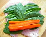 ●くるくる・・・人参チキンロール●作り方3写真