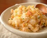 鮭フレークで☆お手軽鮭チャーハン作り方4写真