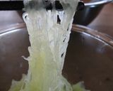 そうめんカボチャの酢和え、めんつゆがけ作り方3写真