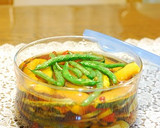 彩り夏野菜の揚げびたし作り方5写真