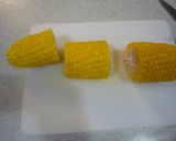 子供が食べやすい、とうもろこしステッィク作り方3写真