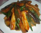 茄子とオクラとキノコの味噌炒め作り方12写真