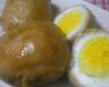 ゆで卵と豚肉の照り味噌煮作り方11写真