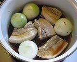 丸ごとたまねぎと豚バラの角煮作り方5写真