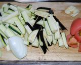 夏野菜のグラタン♪作り方1写真