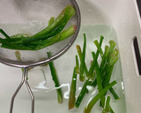 ほうれん草、茎と葉と分けて保存作り方4写真