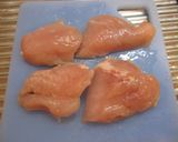 ☆鶏むね肉の香草パン粉焼き☆作り方2写真