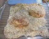 ☆鶏むね肉の香草パン粉焼き☆作り方6写真