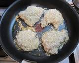 ☆鶏むね肉の香草パン粉焼き☆作り方7写真