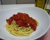 超☆簡単！トマトツナソーススパゲティ作り方5写真