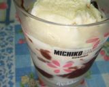 ★クランキーチョコdeアイスクリーム層★作り方2写真