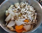 子供喜ぶ♡とろ～り鶏胸肉と大根の煮物作り方6写真