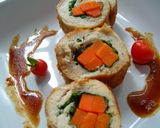 ●くるくる・・・人参チキンロール●作り方6写真