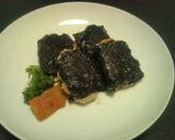 梅＆海苔で和風★ささみミニハンバーグ作り方7写真