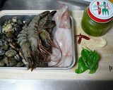 バジルのペスカトーレ作り方1写真