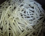 節約！鶏むね肉のニラ卵とじ作り方2写真