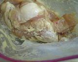 節約！鶏むね肉のニラ卵とじ作り方3写真