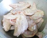 酢で焼くだけで照り照り！手羽先の酢焼き作り方1写真