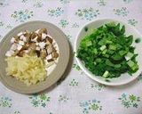 鮭フレークと納豆のレタス包み作り方2写真