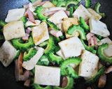 高野豆腐deマヨネーズゴーヤちゃんぷるー作り方5写真