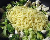 ブロッコリーと鶏ささみパスタ作り方8写真