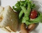 ポテサラサンドな朝食作り方3写真