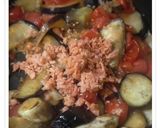 焼さけあらほぐしとナストマトのチーズ焼き作り方3写真