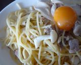 お手軽クリームスパゲッティ作り方7写真